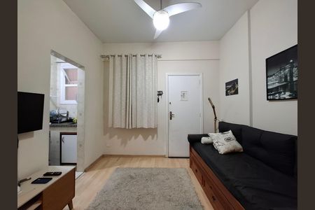 Sala  de apartamento para alugar com 2 quartos, 51m² em Flamengo, Rio de Janeiro