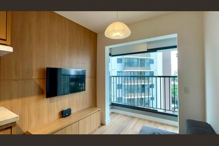 Sala de apartamento para alugar com 1 quarto, 28m² em Pinheiros, São Paulo