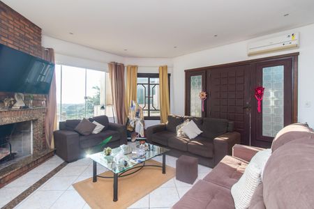 sala de casa à venda com 5 quartos, 267m² em Vila Nova, Porto Alegre