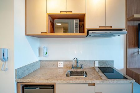 Studio para alugar com 24m², 1 quarto e sem vagaCozinha