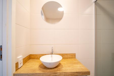 Studio para alugar com 24m², 1 quarto e sem vagaBanheiro