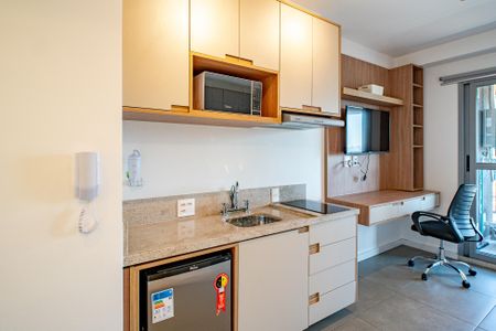 Studio para alugar com 24m², 1 quarto e sem vagaCozinha