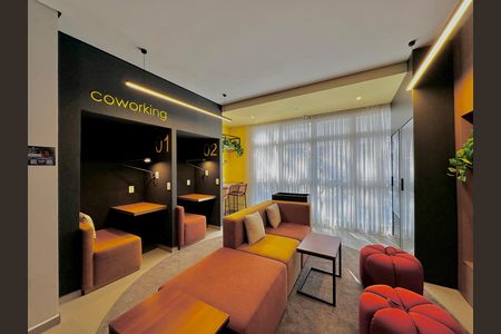 Apartamento para alugar com 27m², 1 quarto e sem vaga Apartamento para alugar com 27m², 1 quarto e sem vagaCoworking