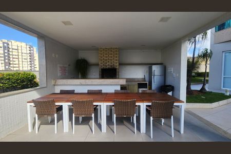 Apartamento para alugar com 90m², 2 quartos e 2 vagasÁrea comum - Churrasqueira