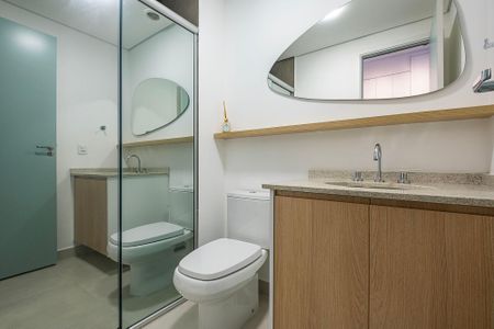 Apartamento para alugar com 54m², 1 quarto e sem vaga Apartamento para alugar com 54m², 1 quarto e sem vagaBanheiro Social