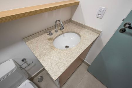 Apartamento para alugar com 54m², 1 quarto e sem vaga Apartamento para alugar com 54m², 1 quarto e sem vagaBanheiro Social