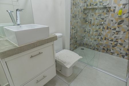 Banheiro de kitnet/studio à venda com 1 quarto, 40m² em Ipiranga, São Paulo