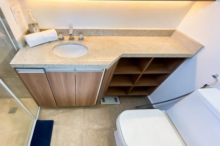 Apartamento para alugar com 90m², 2 quartos e 1 vagaBanheiro Quarto 1 Suíte