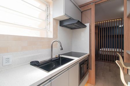 Apartamento à venda com 26m², 1 quarto e 1 vagaCozinha e Área de Serviço