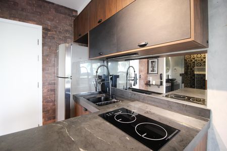 Studio à venda com 30m², 1 quarto e sem vaga Studio à venda com 30m², 1 quarto e sem vagaCozinha