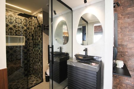 Studio à venda com 30m², 1 quarto e sem vaga Studio à venda com 30m², 1 quarto e sem vagaBanheiro