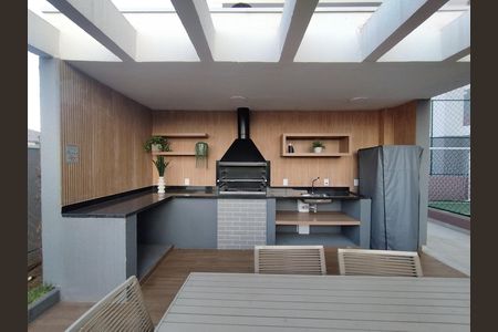Apartamento à venda com 34m², 2 quartos e sem vaga Apartamento à venda com 34m², 2 quartos e sem vagaÁrea comum - Churrasqueira