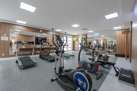 Apartamento à venda com 54m², 2 quartos e 1 vaga Apartamento à venda com 54m², 2 quartos e 1 vagaÁrea comum - Academia