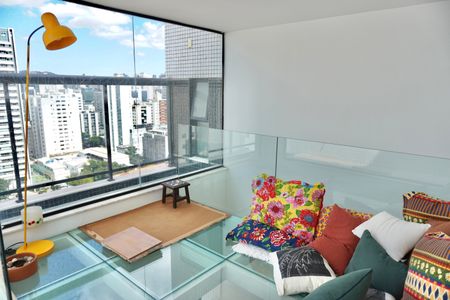Apartamento à venda com 75m², 2 quartos e 2 vagasÁrea da cobertura 