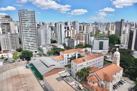 Apartamento à venda com 75m², 2 quartos e 2 vagasÁrea da cobertura - Vista