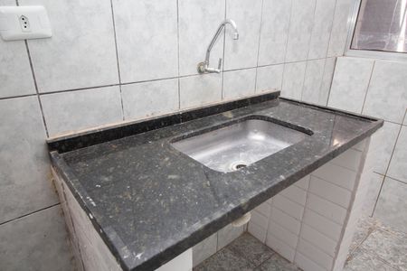 Cozinha de casa para alugar com 1 quarto, 45m² em Vila Zat, São Paulo