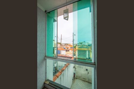 Casa à venda com 92m², 3 quartos e 2 vagasVaranda do quarto 1