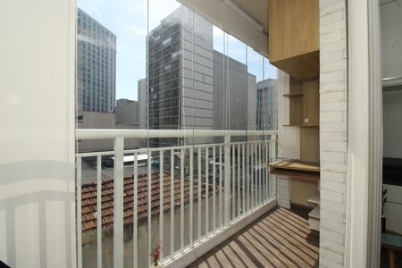 Apartamento para alugar com 28m², 1 quarto e sem vagaVaranda do Studio