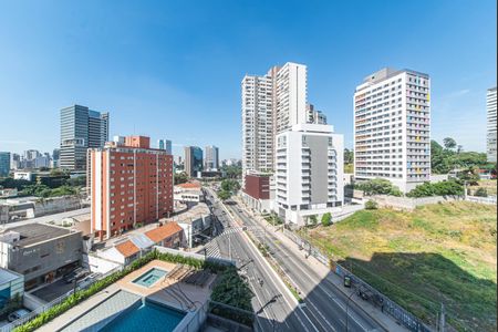 Studio para alugar com 30m², 1 quarto e sem vaga Studio para alugar com 30m², 1 quarto e sem vagaVaranda - Vista