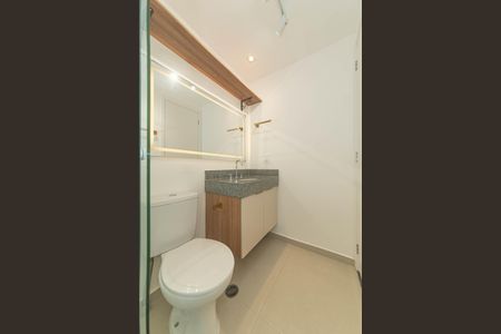 Studio para alugar com 30m², 1 quarto e sem vaga Studio para alugar com 30m², 1 quarto e sem vagaBanheiro