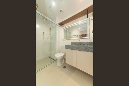 Studio para alugar com 30m², 1 quarto e sem vaga Studio para alugar com 30m², 1 quarto e sem vagaBanheiro