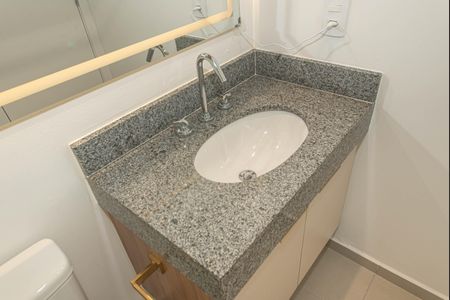 Studio para alugar com 30m², 1 quarto e sem vaga Studio para alugar com 30m², 1 quarto e sem vagaBanheiro