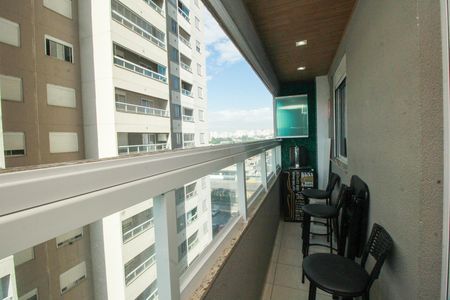 Varanda de apartamento à venda com 2 quartos, 53m² em Jardim Monte Libano, Santo André