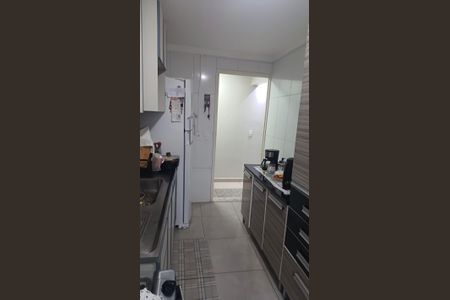 Cozinha de apartamento à venda com 2 quartos, 55m² em Conjunto Residencial Sitio Oratorio, São Paulo