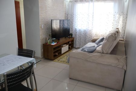 Sala de apartamento à venda com 2 quartos, 55m² em Conjunto Residencial Sitio Oratorio, São Paulo