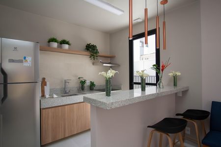 Apartamento à venda com 34m², 2 quartos e sem vaga Apartamento à venda com 34m², 2 quartos e sem vagaÁrea comum - Salão de festas