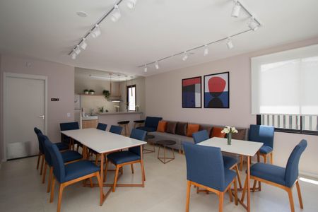 Apartamento à venda com 34m², 2 quartos e sem vaga Apartamento à venda com 34m², 2 quartos e sem vagaÁrea comum - Salão de festas