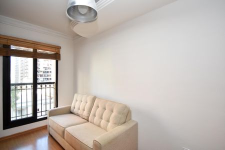 Studio para alugar com 33m², 1 quarto e 1 vaga Studio para alugar com 33m², 1 quarto e 1 vagaSala de estar