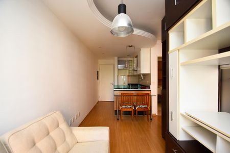 Sala de estar de kitnet/studio para alugar com 1 quarto, 33m² em Pinheiros, São Paulo