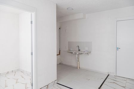 Sala/Cozinha de apartamento para alugar com 2 quartos, 31m² em Jardim Caravelas, São Paulo