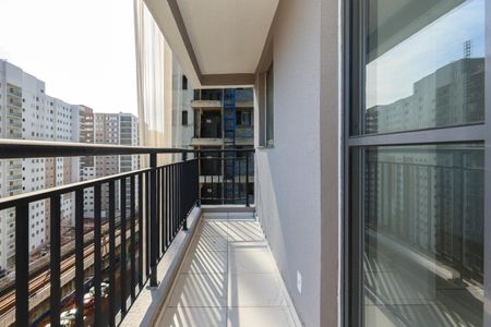 Varanda da Sala de apartamento para alugar com 2 quartos, 38m² em Vila Andrade, São Paulo