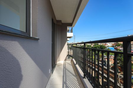 Varanda da Sala de apartamento para alugar com 2 quartos, 38m² em Vila Andrade, São Paulo