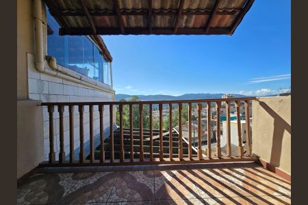 Varanda da Sala de casa para alugar com 1 quarto, 34m² em Parque Continental, Guarulhos