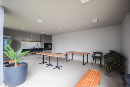 Apartamento para alugar com 36m², 2 quartos e sem vaga Apartamento para alugar com 36m², 2 quartos e sem vagaÁrea comum - Churrasqueira