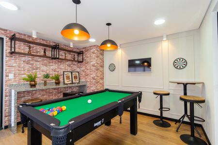 Apartamento para alugar com 37m², 1 quarto e sem vaga Apartamento para alugar com 37m², 1 quarto e sem vagaSalão de jogos