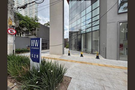Studio à venda com 25m², 1 quarto e sem vagaFachada 
