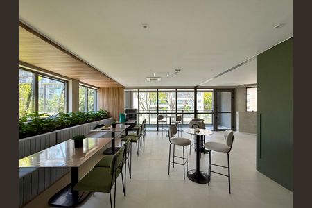 Studio à venda com 25m², 1 quarto e sem vagaSalão de Festas