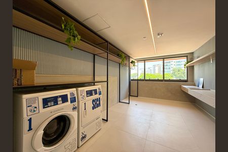 Studio à venda com 25m², 1 quarto e sem vagaLavanderia 