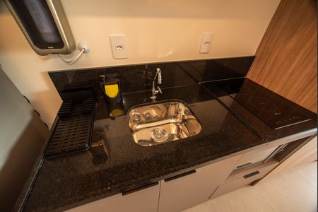 Studio à venda com 30m², 1 quarto e sem vagaCozinha
