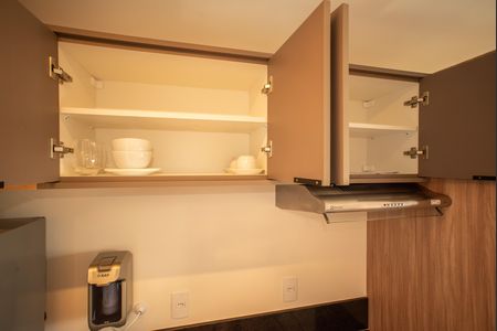 Studio à venda com 30m², 1 quarto e sem vagaCozinha