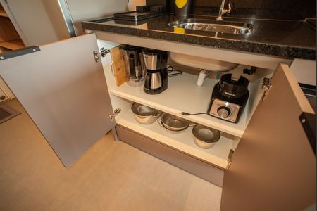Studio à venda com 30m², 1 quarto e sem vagaCozinha