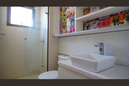 Apartamento para alugar com 84m², 3 quartos e 2 vagasBanheiro suite 