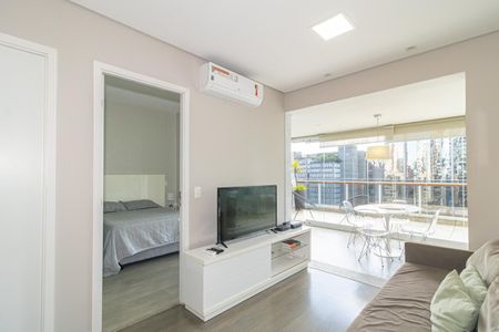 Apartamento para alugar com 76m², 1 quarto e 2 vagas Apartamento para alugar com 76m², 1 quarto e 2 vagasSala
