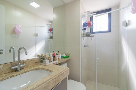 Apartamento para alugar com 76m², 1 quarto e 2 vagas Apartamento para alugar com 76m², 1 quarto e 2 vagasBanheiro da Suíte