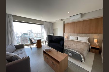 Studio para alugar com 35m², 1 quarto e 1 vagaStudio/Sala/Quarto