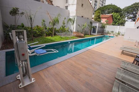 Studio à venda com 25m², 1 quarto e sem vagaPiscina 